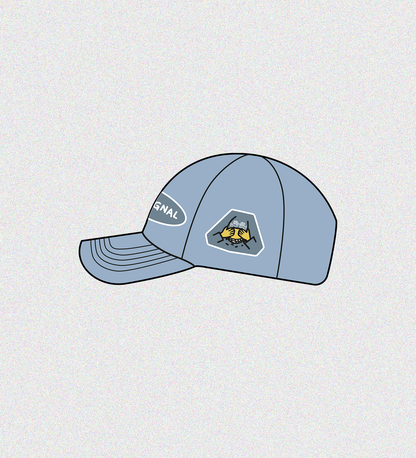 CASQUETTE "NOS" - BLEUE